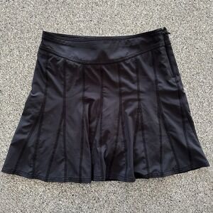 Athleta Skort Womens 4 Black Wear‎ About Tennis Skirt 17"